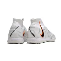 Chuteira Futsal Nike Phantom Luna Elite IC Branca Laranja - imagem 2