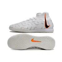 Chuteira Futsal Nike Phantom Luna Elite IC Branca Laranja - imagem 4