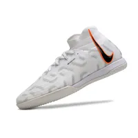 Chuteira Futsal Nike Phantom Luna Elite IC Branca Laranja - imagem 3