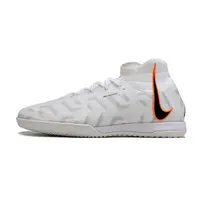 Chuteira Futsal Nike Phantom Luna Elite IC Branca Laranja - imagem 1