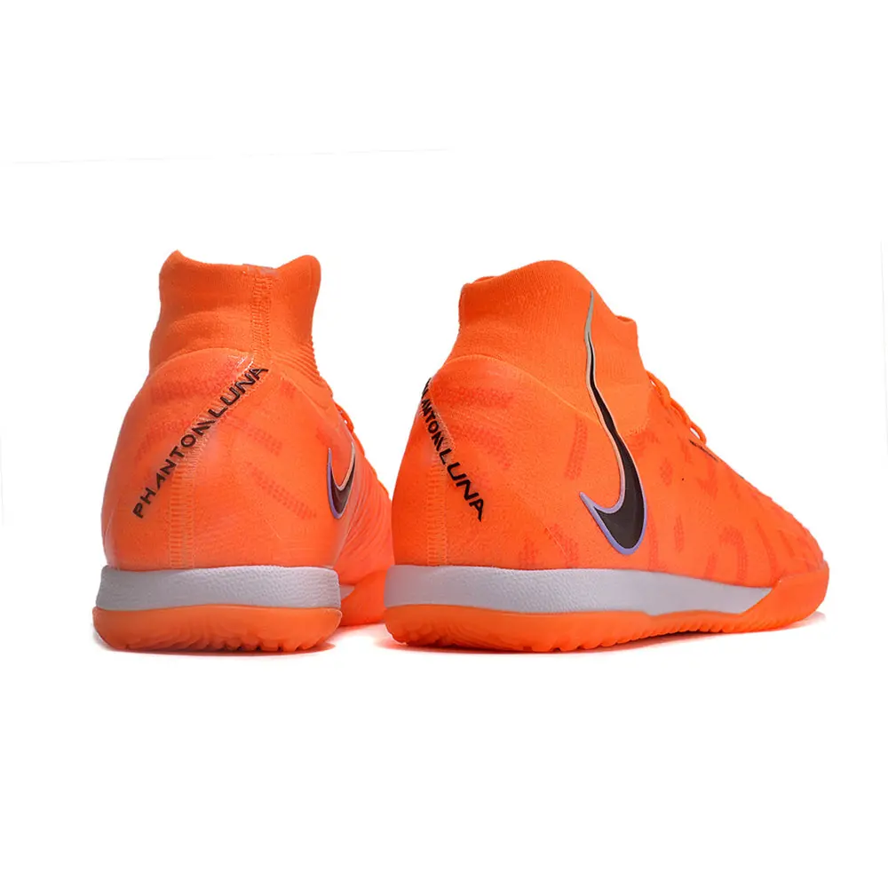 Chuteira Futsal Nike Phantom Luna | Elite IC Laranja Conforto