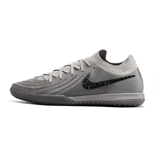 Chuteira Futsal Nike Phantom GX 2 Elite IC Cinza e Preta 