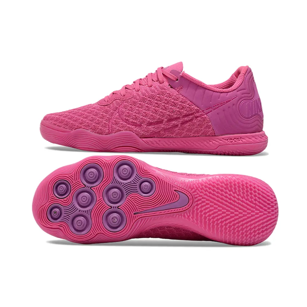 Chuteira Futsal Nike React Rosa | Conforto e Estilo