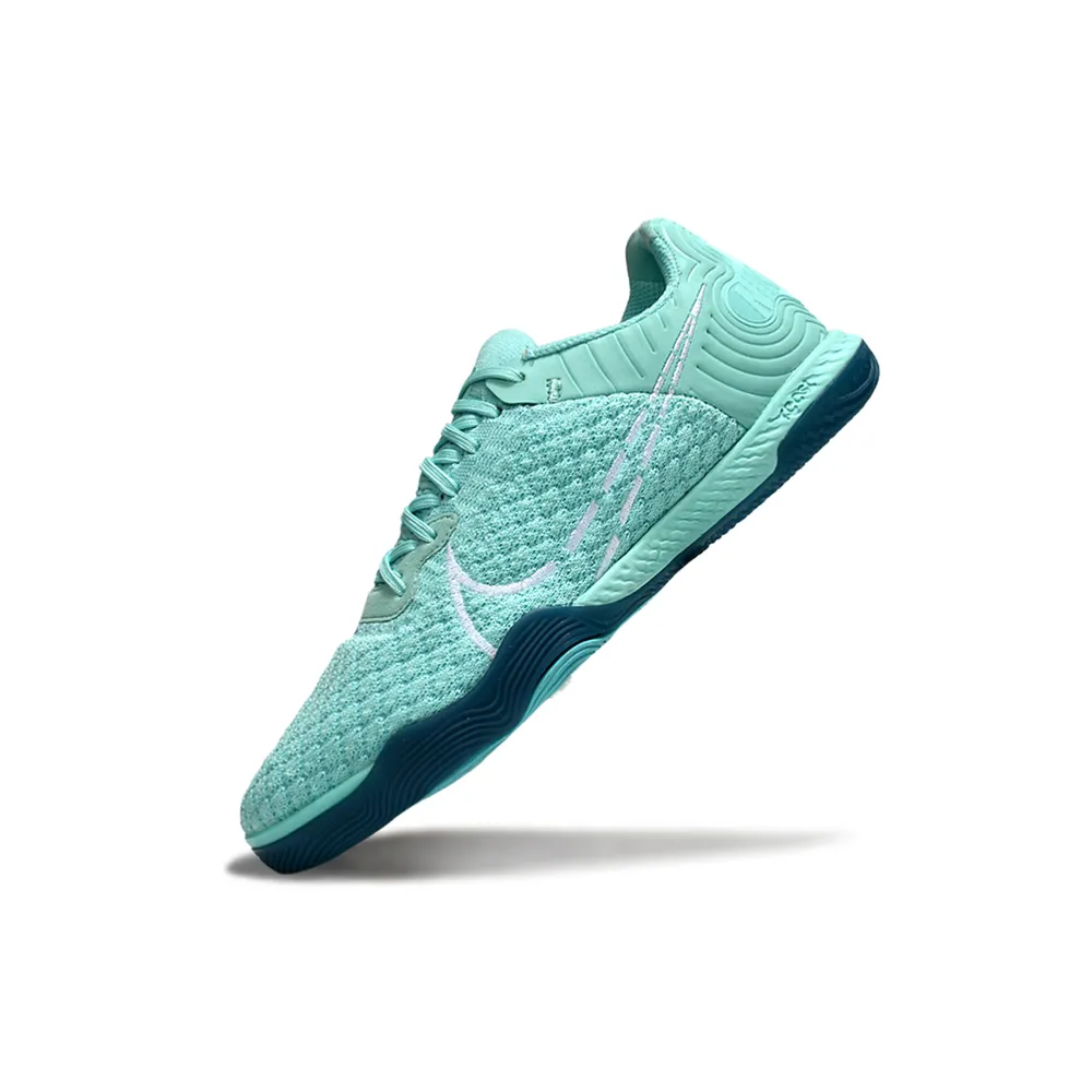 Chuteira Futsal Nike React Gato IC Verde | Controle Refinado