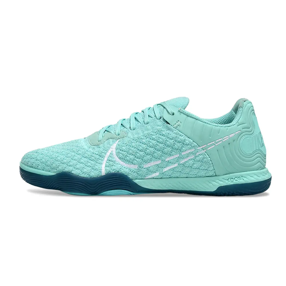 Chuteira Futsal Nike React Gato IC Verde | Controle Refinado