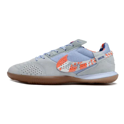 Chuteira Futsal Nike Street Gato IC Azul e Laranja