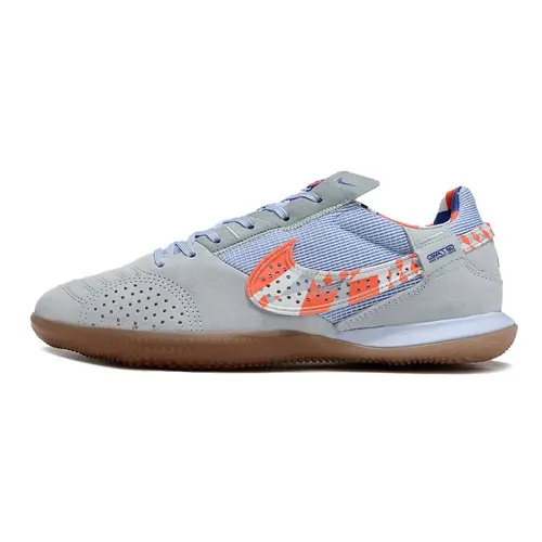 Chuteira Futsal Nike StreetGato IC Azul e Laranja