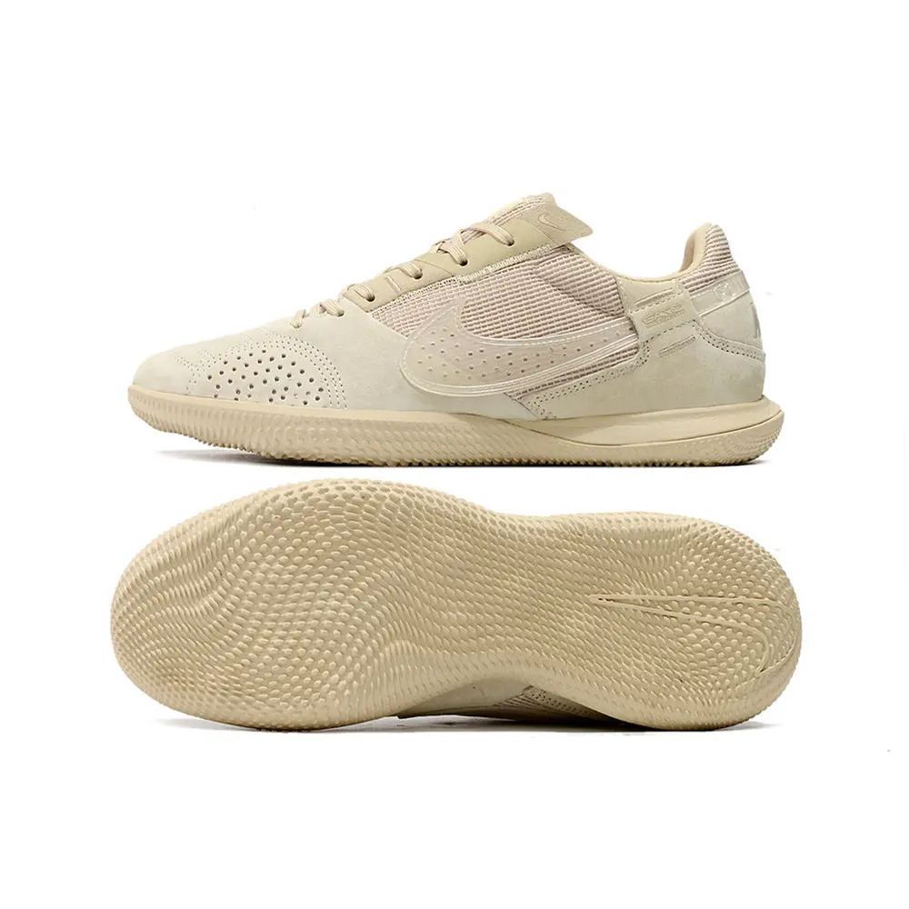 Chuteira Futsal Nike StreetGato IC Bege | Conforto e Controle