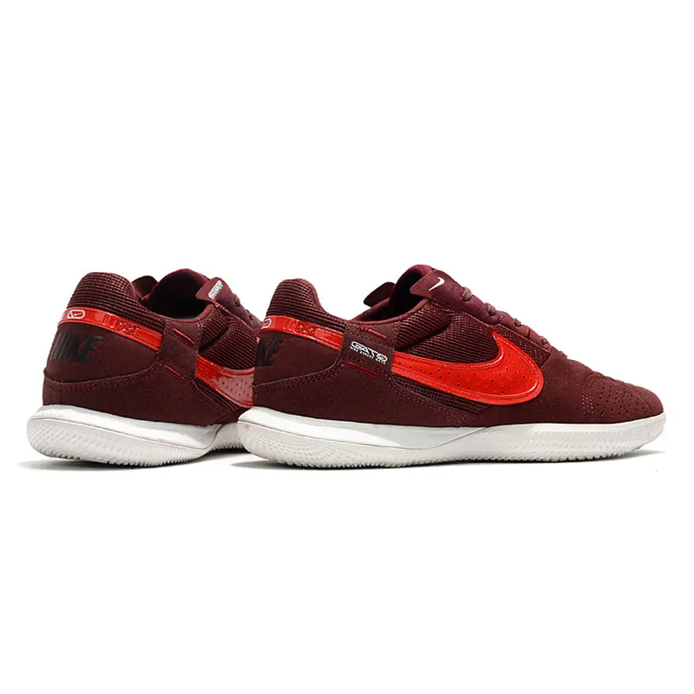 Chuteira Futsal Nike | Street Gato IC Bordo & Vermelho