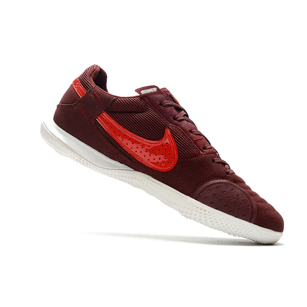 Chuteira Futsal Nike | Street Gato IC Bordo & Vermelho