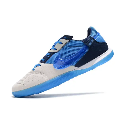 Chuteira Futsal Nike StreetGato IC Cinza e Azul