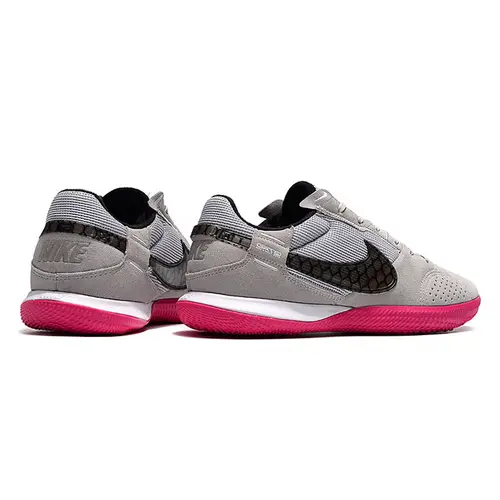 Chuteira Futsal Nike StreetGato IC Cinza e Rosa