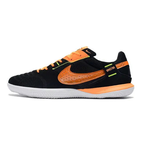 Chuteira Futsal Nike Street Gato IC Preta e Laranja