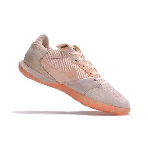 Chuteira Futsal Nike StreetGato IC Rosa e Cinza