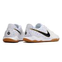Chuteira Futsal Nike Tiempo Legend 10 | Academy IC Branca Dourada - imagem 2