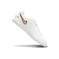 Chuteira Futsal Nike Tiempo Academy IC Branca e Vermelha - imagem 5
