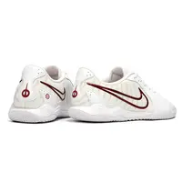 Chuteira Futsal Nike Tiempo Academy IC Branca e Vermelha - imagem 2