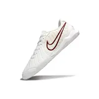 Chuteira Futsal Nike Tiempo Academy IC Branca e Vermelha - imagem 4