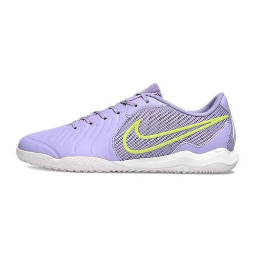 Chuteira Futsal Nike Tiempo Legend 10 Academy IC Roxo e Verde