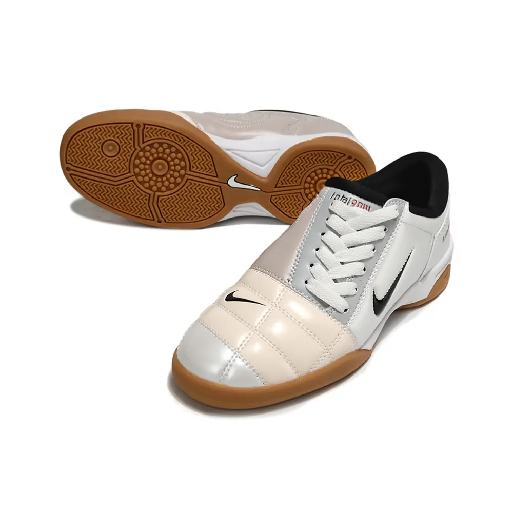 Chuteira Futsal Nike Total 90 IC Creme | performance alta