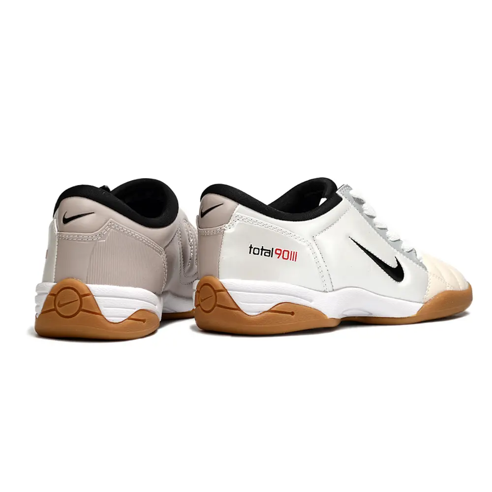 Chuteira Futsal Nike Total 90 IC Creme | performance alta