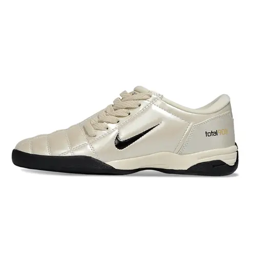 Chuteira Futsal Nike Total 90 IC Creme e Preto