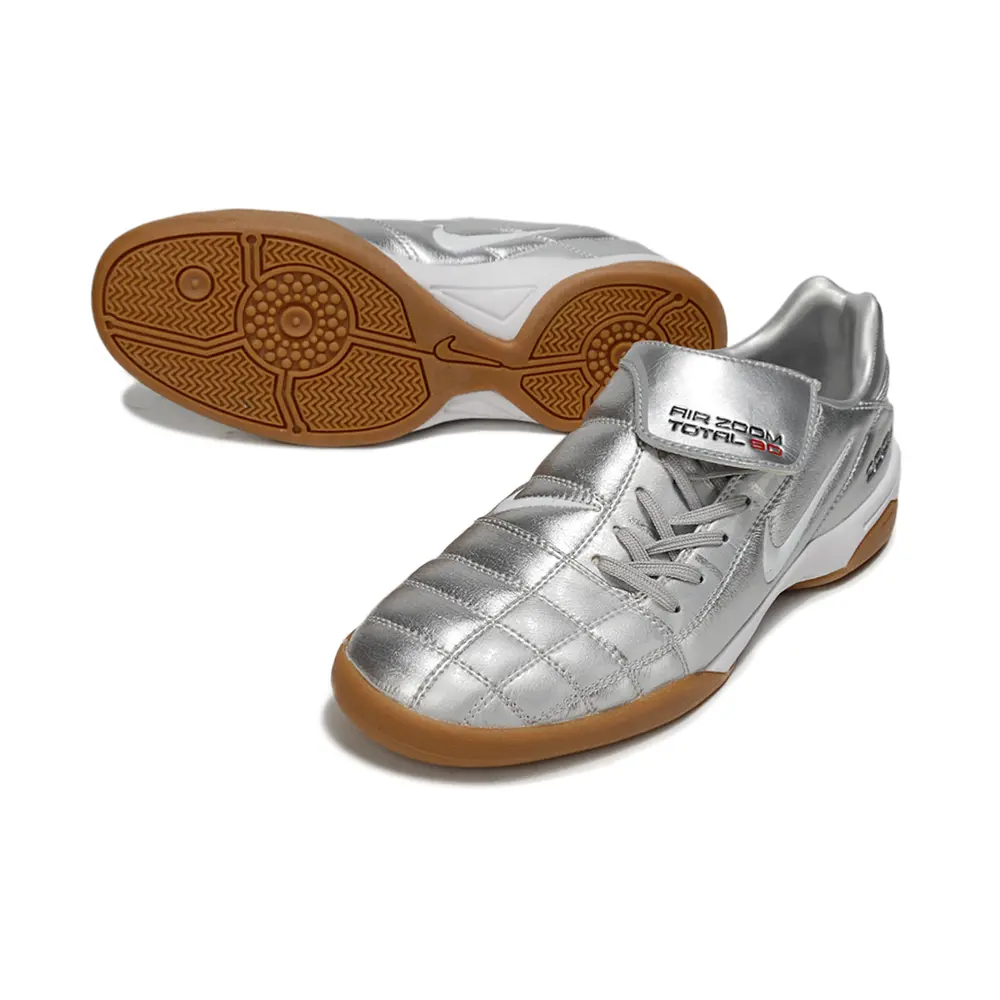 Chuteira Futsal Nike Total 90 IC Prata | Estilo e Desempenho
