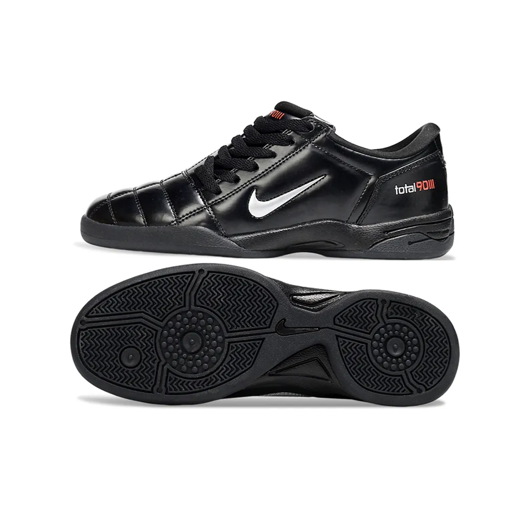 Chuteira Futsal Nike Total 90 IC Preta | Desempenho e Precisão