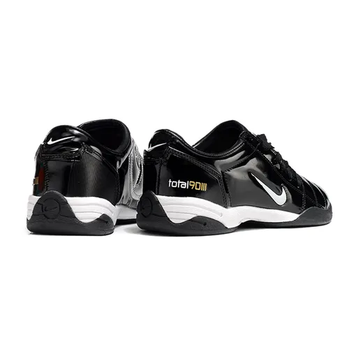 Chuteira Futsal Nike Total 90 IC Preta e Branca