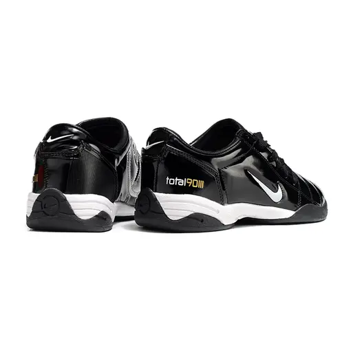 Chuteira Futsal Nike Total 90 IC Preta e Branca