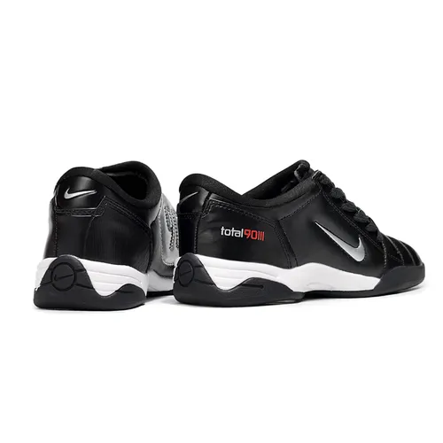 Chuteira Futsal Nike Total 90 IC Preta e Prata