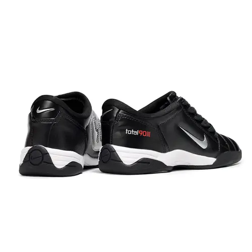 Chuteira Futsal Nike Total 90 IC Preta e Prata