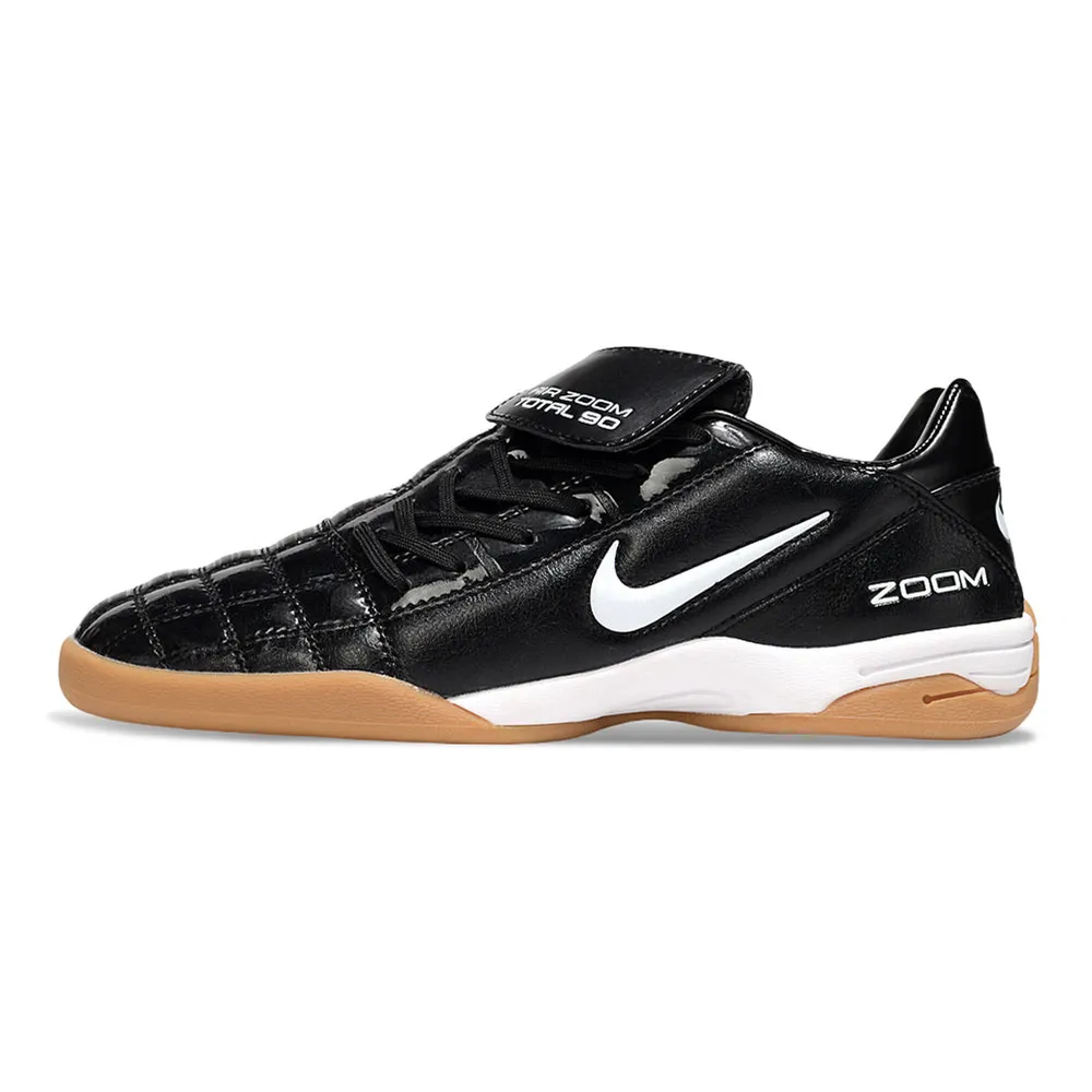 Chuteira Futsal Nike Total 90 IC Preto | Toque preciso