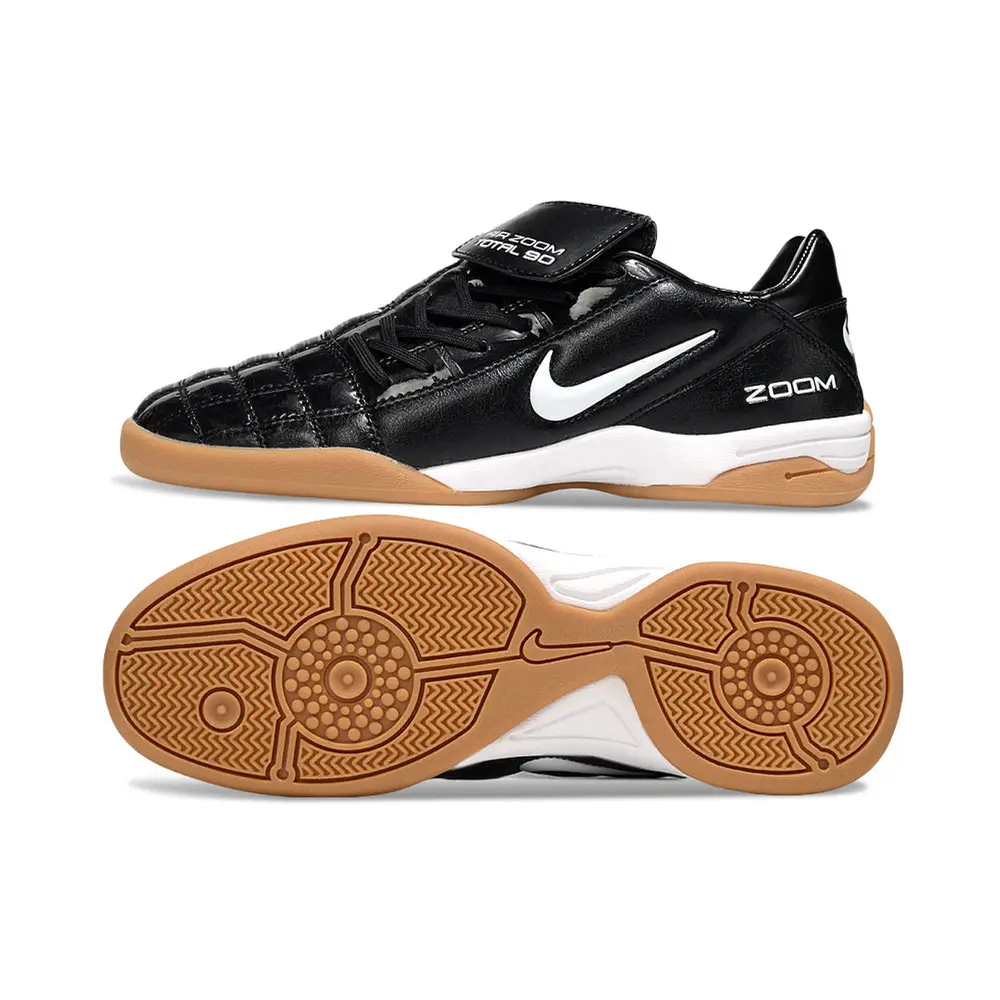 Chuteira Futsal Nike Total 90 IC Preto | Toque preciso