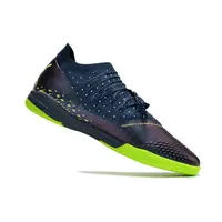 Chuteira Futsal Puma Future Z 1.3 IC Azul e Verde - imagem 4