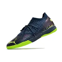 Chuteira Futsal Puma Future Z 1.3 IC Azul e Verde - imagem 5