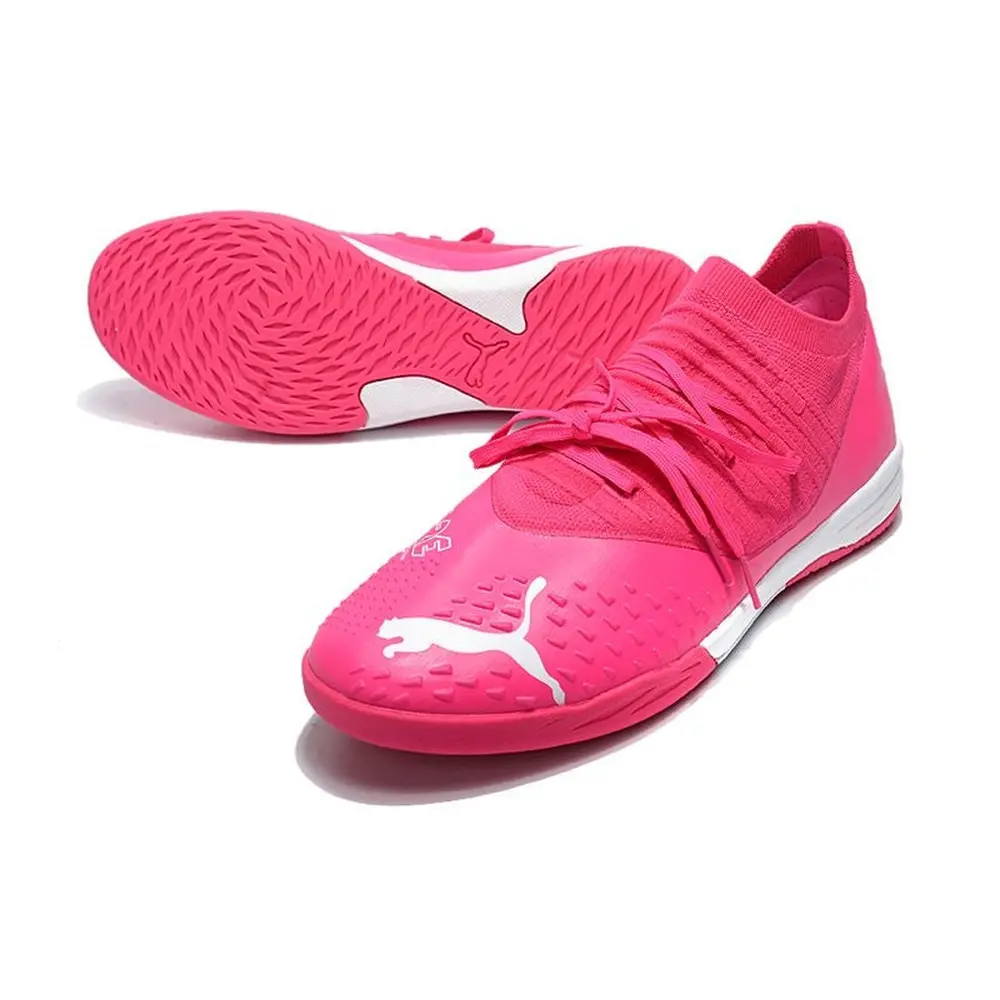 Chuteira Futsal Puma Future Z Rosa | Leve e Confortável