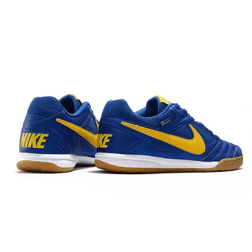 Chuteira Futsal Supreme x Nike SB Gato IC Azul e Amarela
