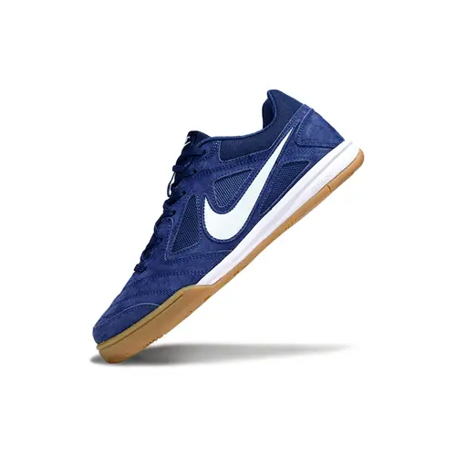 Chuteira Futsal Supreme X Nike SB Gato IC Azul e Branca