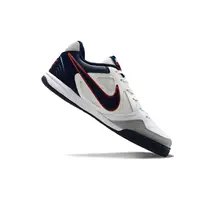 Chuteira Futsal Supreme Nike | IC Branca Cinza Azul - Farda - imagem 5
