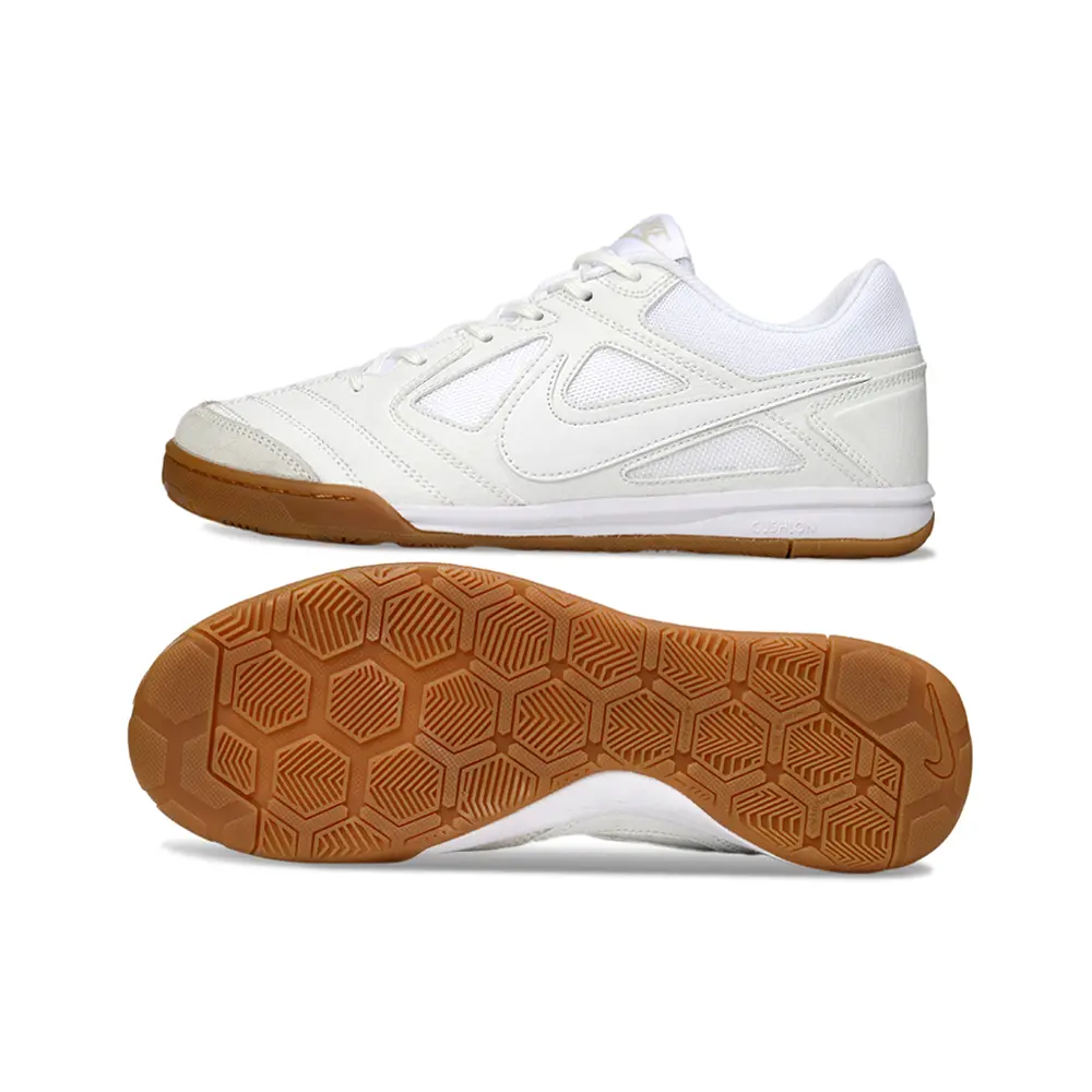 Chuteira Futsal Supreme Nike SB | Branco Premium