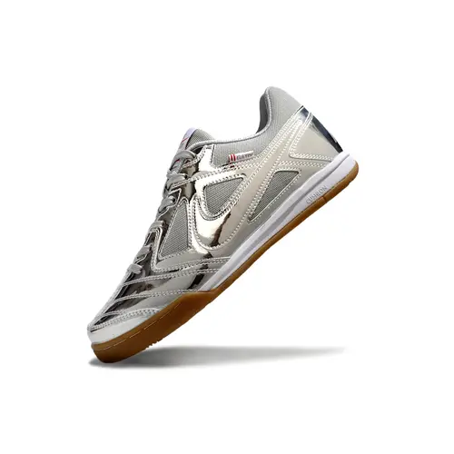 Chuteira Futsal Supreme X Nike SB Gato IC Prata