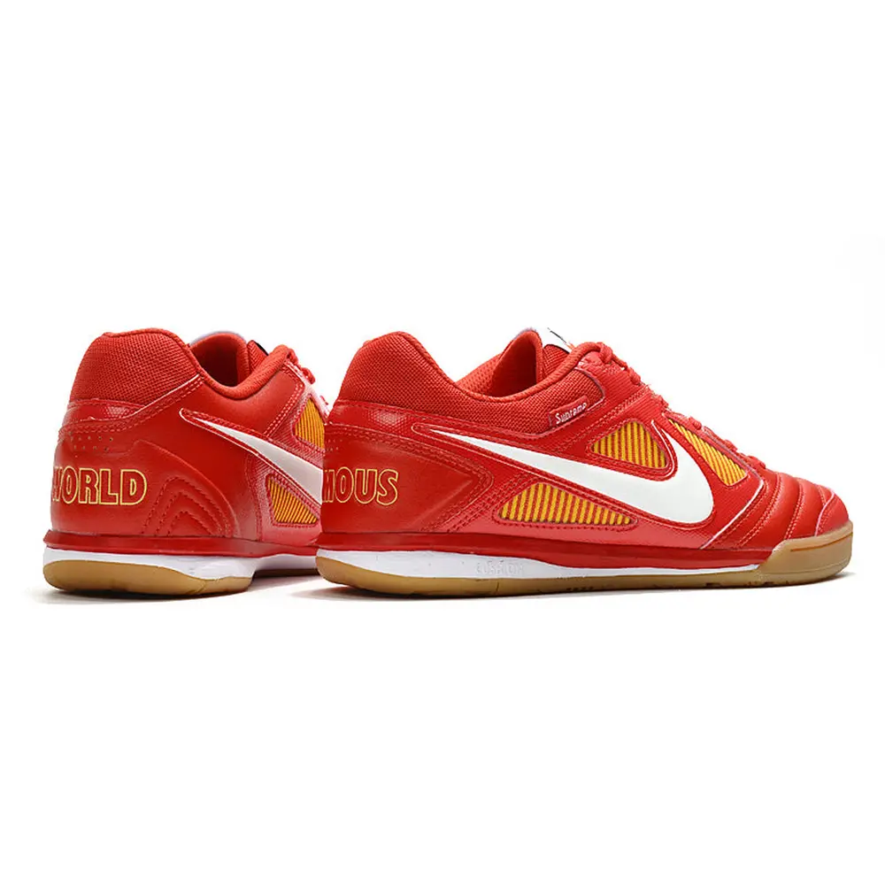 Chuteira Futsal Supreme x Nike SB Gato IC | Vermelha