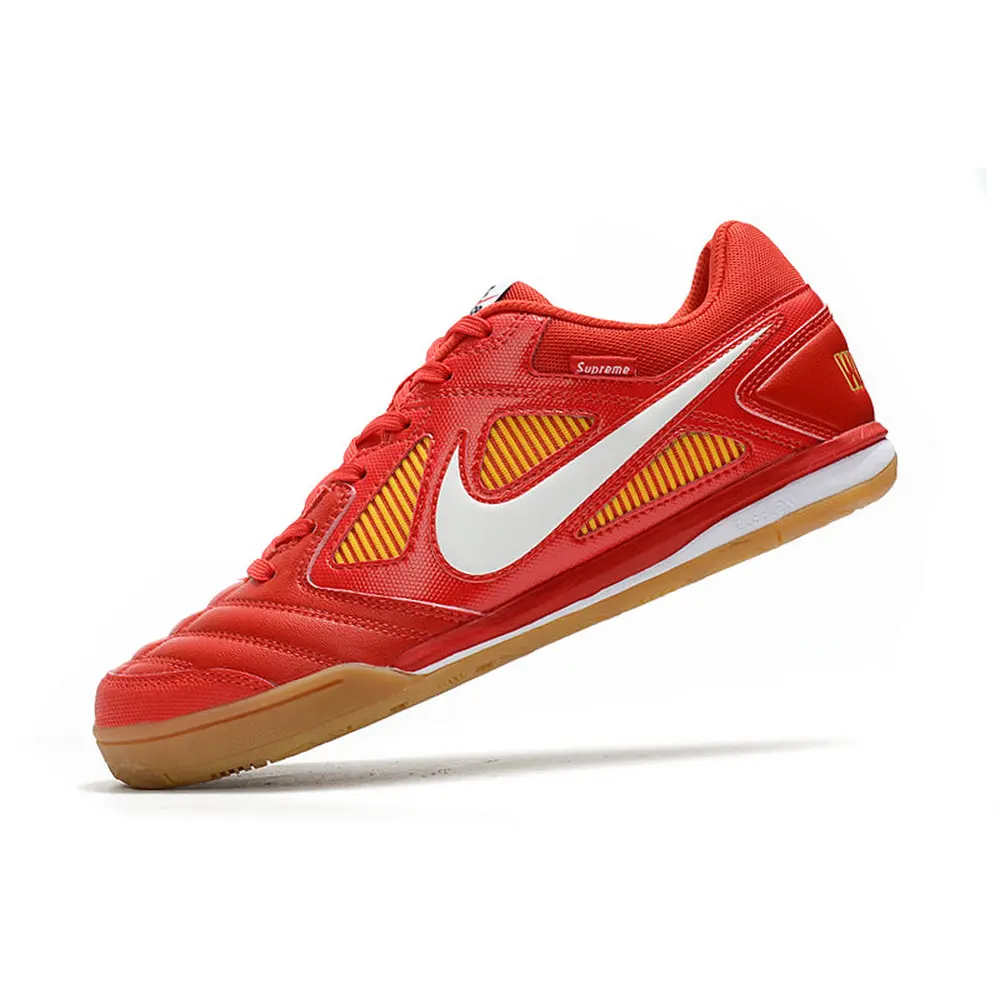Chuteira Futsal Supreme x Nike SB Gato IC | Vermelha