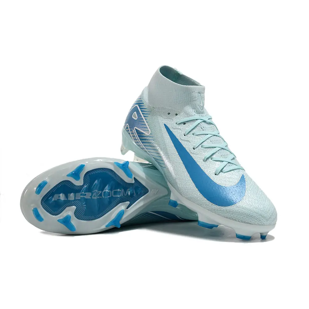 Chuteira Infantil Campo Nike | Air Zoom Azul Elite FG