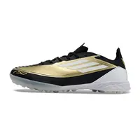 Chuteira Infantil Society Adidas | Design Dourado e Preto - imagem 1