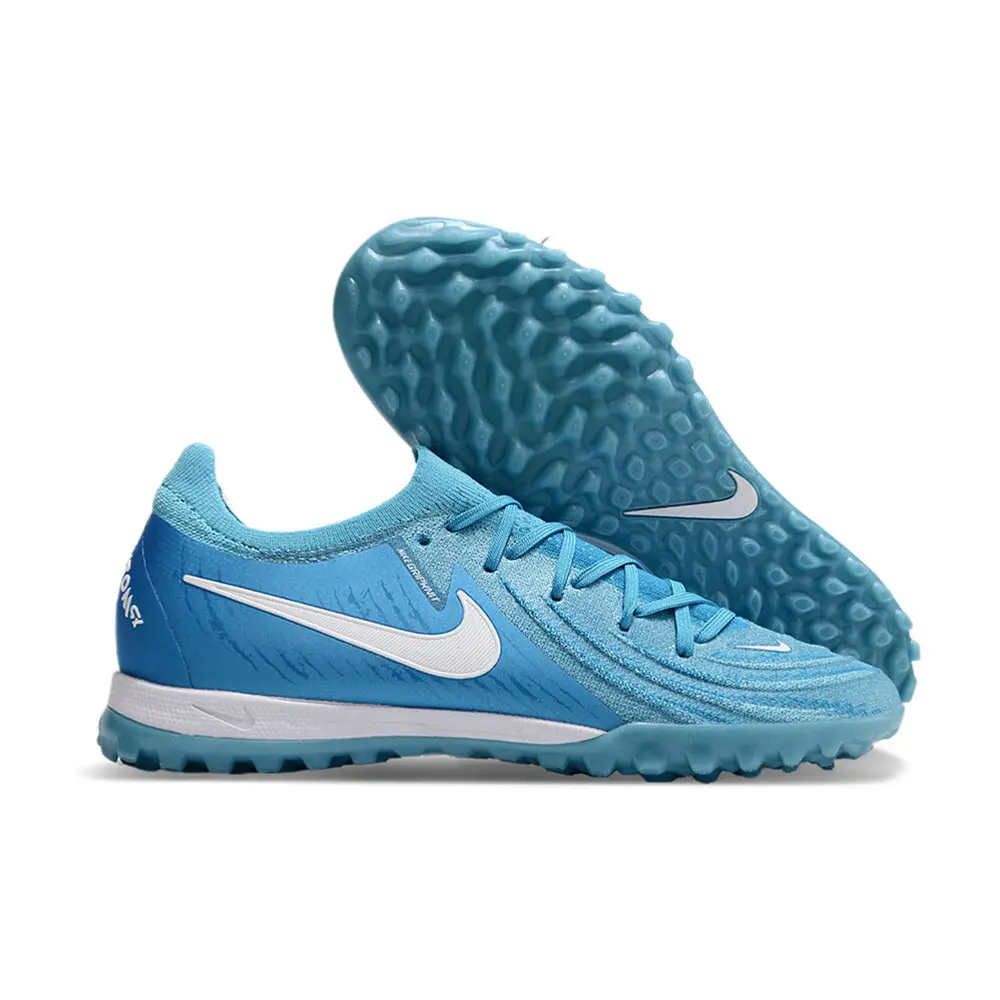 Chuteira Infantil Society Nike Phantom Elite Azul