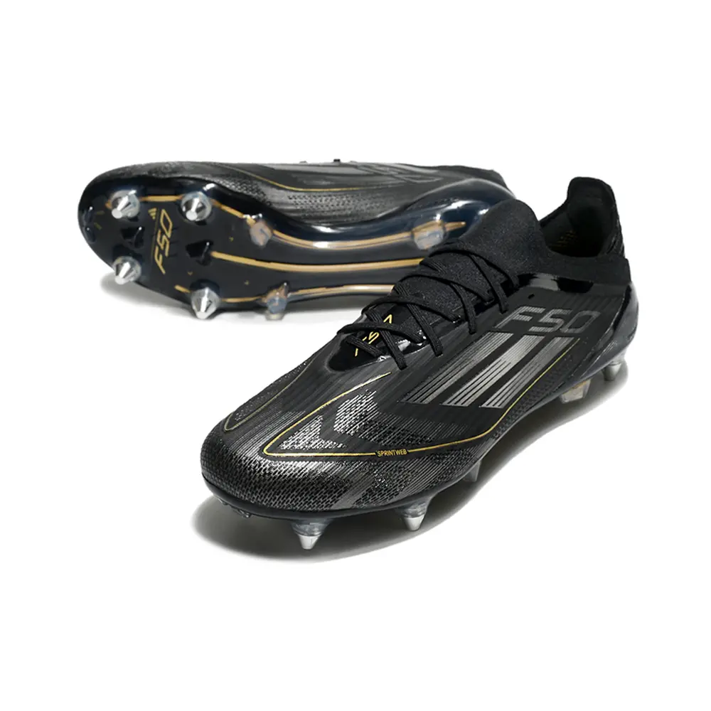 Chuteira Campo Adidas F50 Messi | Dourada Triunfo Dorado Pack