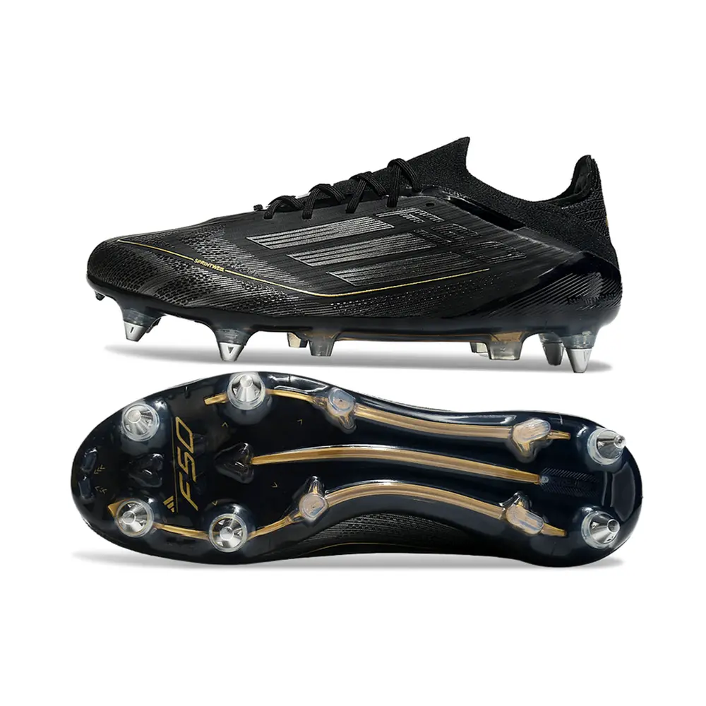 Chuteira Campo Adidas F50 Messi | Dourada Triunfo Dorado Pack