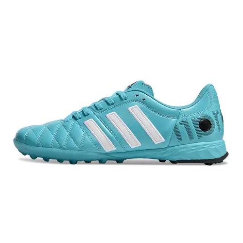 Chuteira Society Adidas AdiPure 11 Pro TF Azul e Branca
